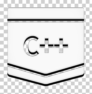 icona c plus plus c icona programmazione icona codice, icona codifica, icona elearning, icona fissa, icona tutorial, bianco, testo, linea png