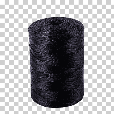 tekstil benang kulit benang hitam, Wol, Denim, Silinder png