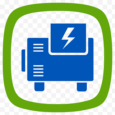 Icono de electricidad, Generador eléctrico, Generador diesel, Generador de reserva, Energía eléctrica, Central eléctrica, Combustible diesel, Red eléctrica png