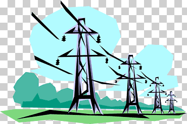 Viento, Línea eléctrica aérea, Electricidad, Energía eléctrica, Cable de alimentación, Torre de transmisión, Red eléctrica, Transmisión de energía eléctrica png