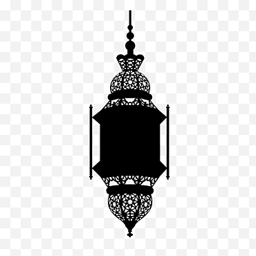 Luce, Lanterna, Ramadan, Fanous, Islam, Disegno, Nero, Lampadario png