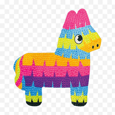 Fiesta de cumpleaños, juguete, etiqueta, piñatas pingüino piñata, etiqueta engomada, iscream, regalo, textil png