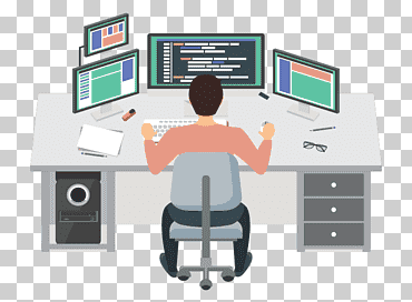 Red, Desarrollador de software, Software informático, Desarrollo web, Programador de sistemas, Desarrollador web, Programación informática, Gestión png