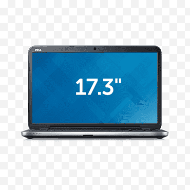 Cartoon Moon, Netbook, Dell, Laptop, Dell Inspiron 17 Serie 5000, Computadora, Microdispositivos avanzados, Procesador multinúcleo png