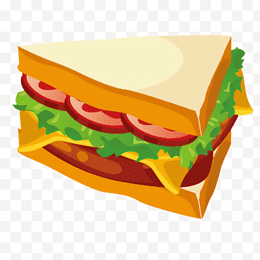 Comida chatarra, hamburguesa, desayuno, panadería, sándwich, buffet, pan, dibujos animados png