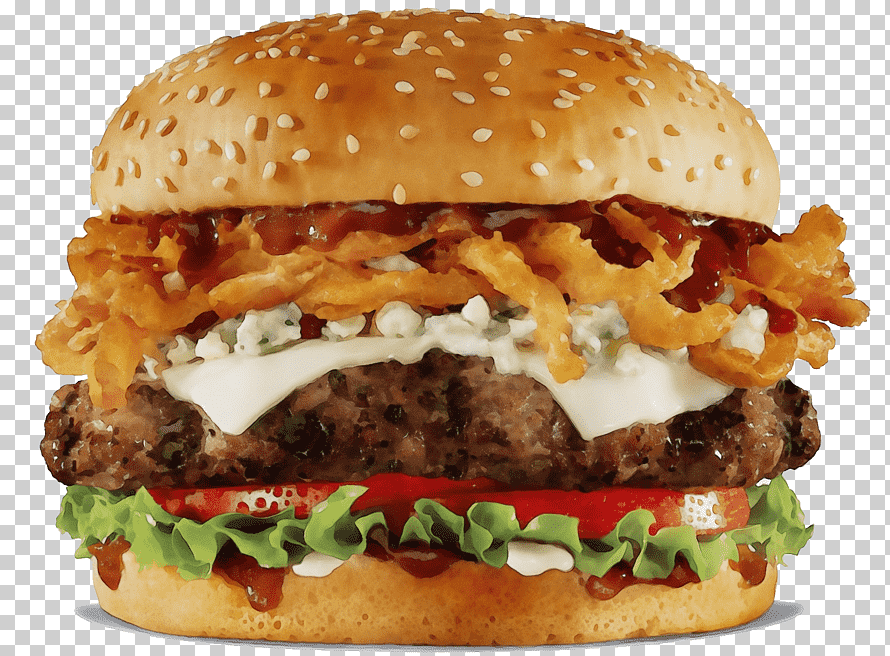 Hamburger PNG Image, Hamburger Sticker, Hamburger, Sticker, Junk