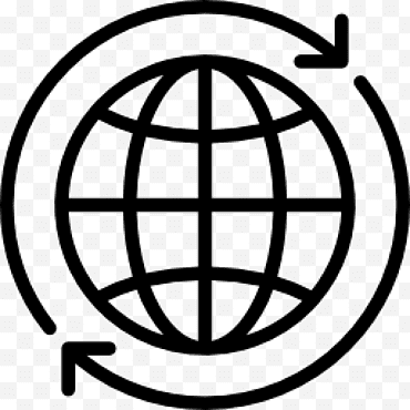 Iconos de redes sociales, mundo, diseño de iconos, mundo, línea, círculo, símbolo, emblema png