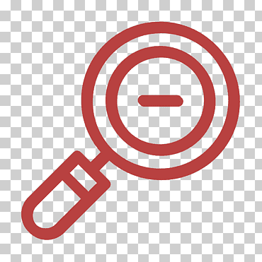 Icono de búsqueda Icono de alejar Icono de elementos diversos png