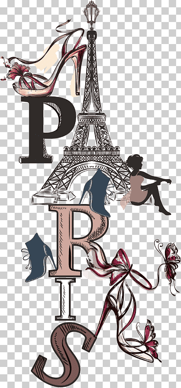Dibujo De La Torre Eiffel, Torre De Tokio, Arte Lineal, Silueta, París png