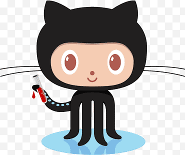 Cartoon Cat, Github, Opensource-software, broncode, computer, versiebeheer, computersoftware, computerprogrammering png