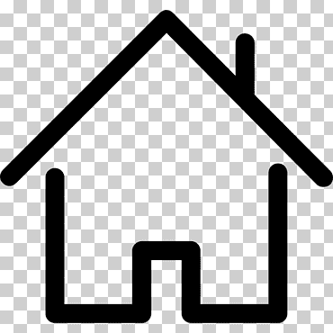 Símbolo De La Casa, Dibujo, Silueta, Línea png